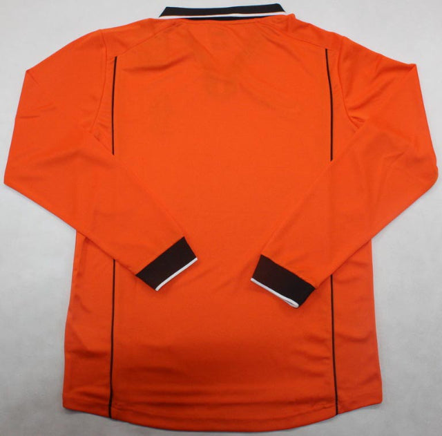 Camisa Manga Longa Holanda 1998 Nike - Laranja