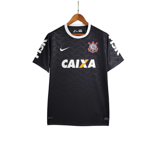 Camisa Corinthians Retrô 2012 Home NIke Masculina - Preto