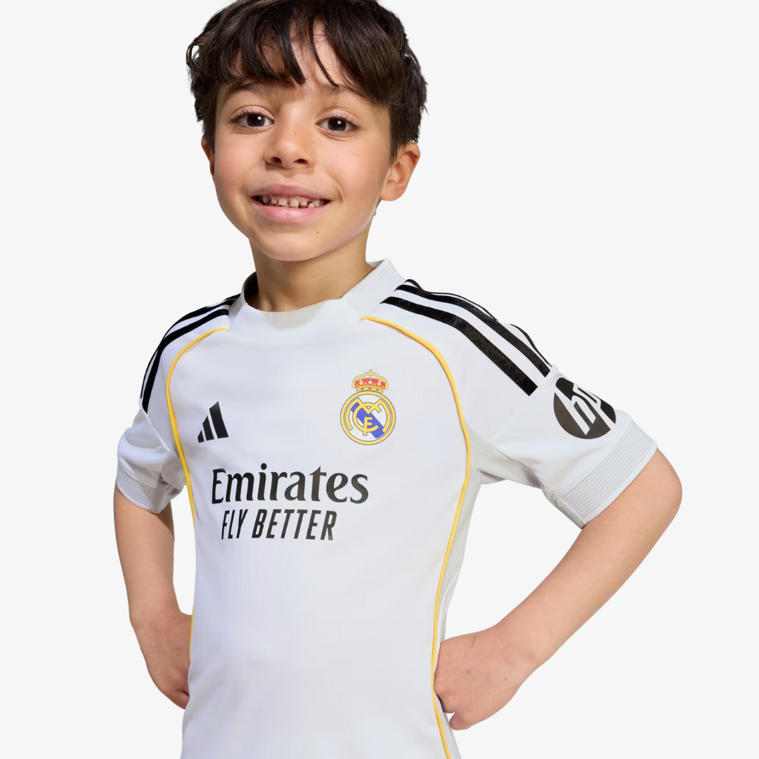 Conjunto Infantil adidas Real Madrid 2025/26 I