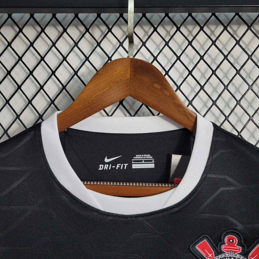 Camisa Corinthians Retrô 2012 Home NIke Masculina - Preto