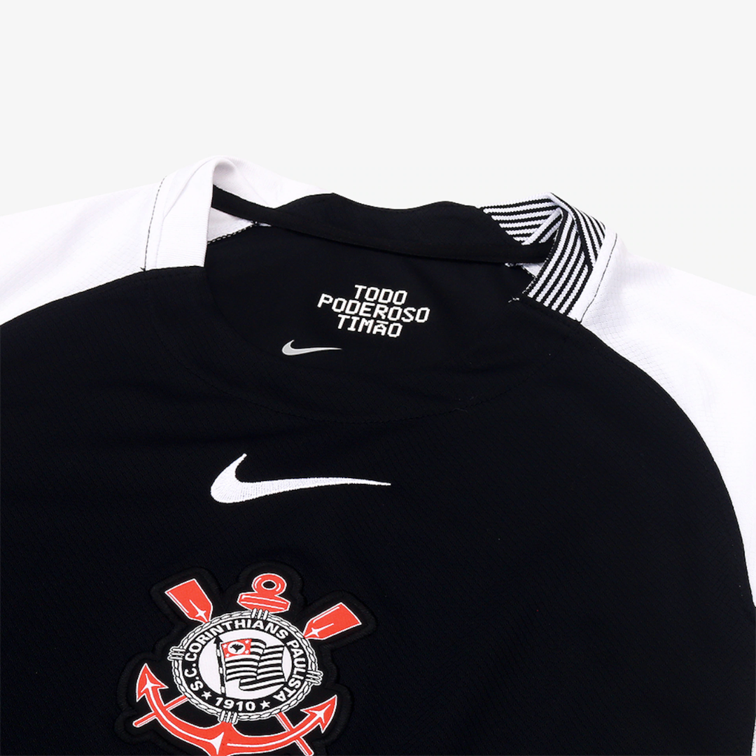 Conjunto Infantil Feminino Nike Corinthians 2025/26 II