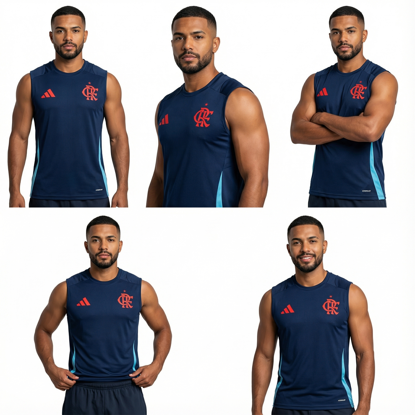 Regata Treino Adidas Flamengo 2025/26