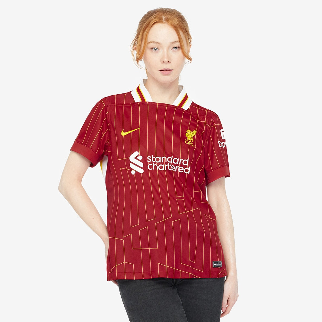 Camisa Feminina Nike Liverpool FC 2024/25 I Torcedora - [product_category] | Arquibancada Esportes