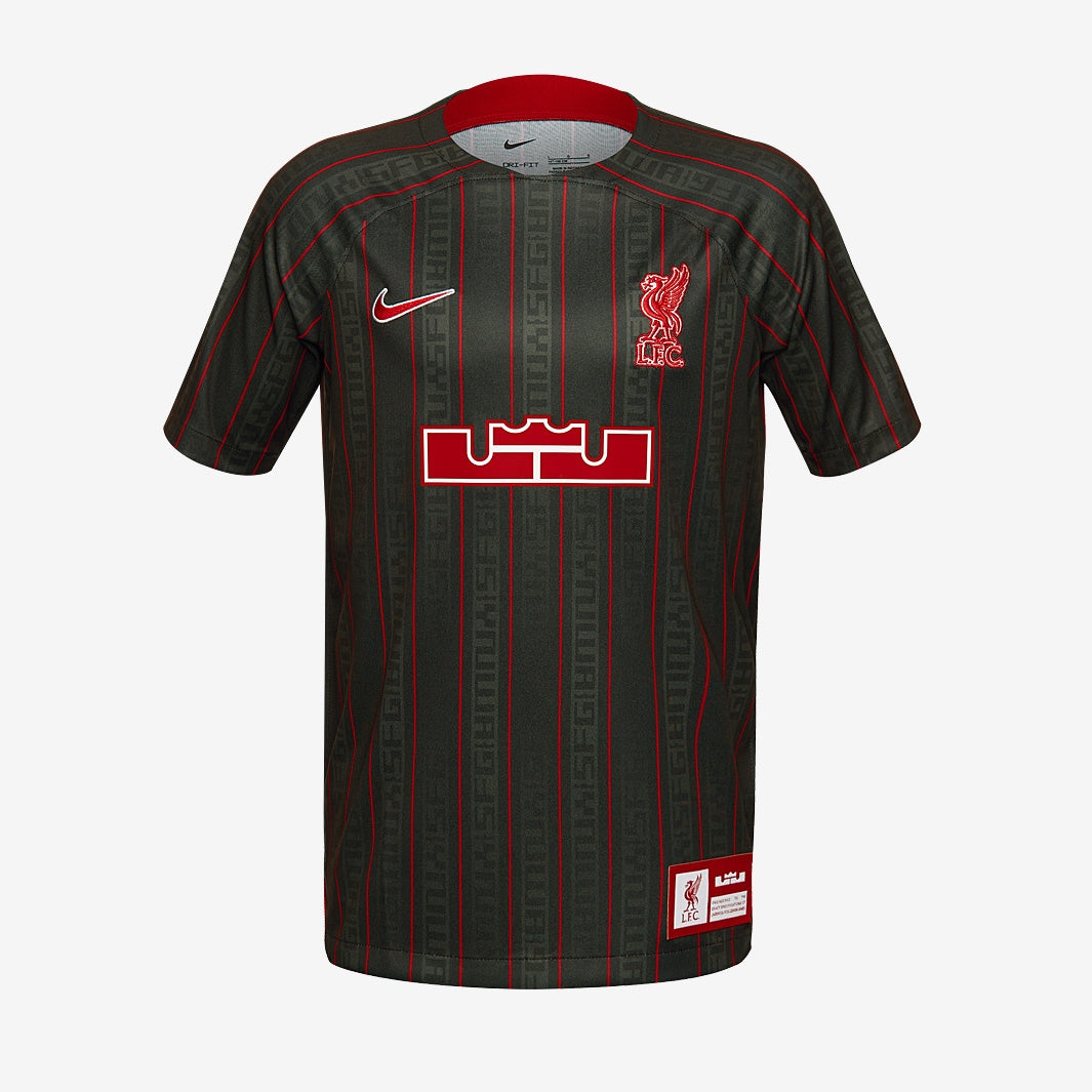 Camisa Kids Nike LeBron James Liverpool FC Torcedor - [product_category] | Arquibancada Esportes