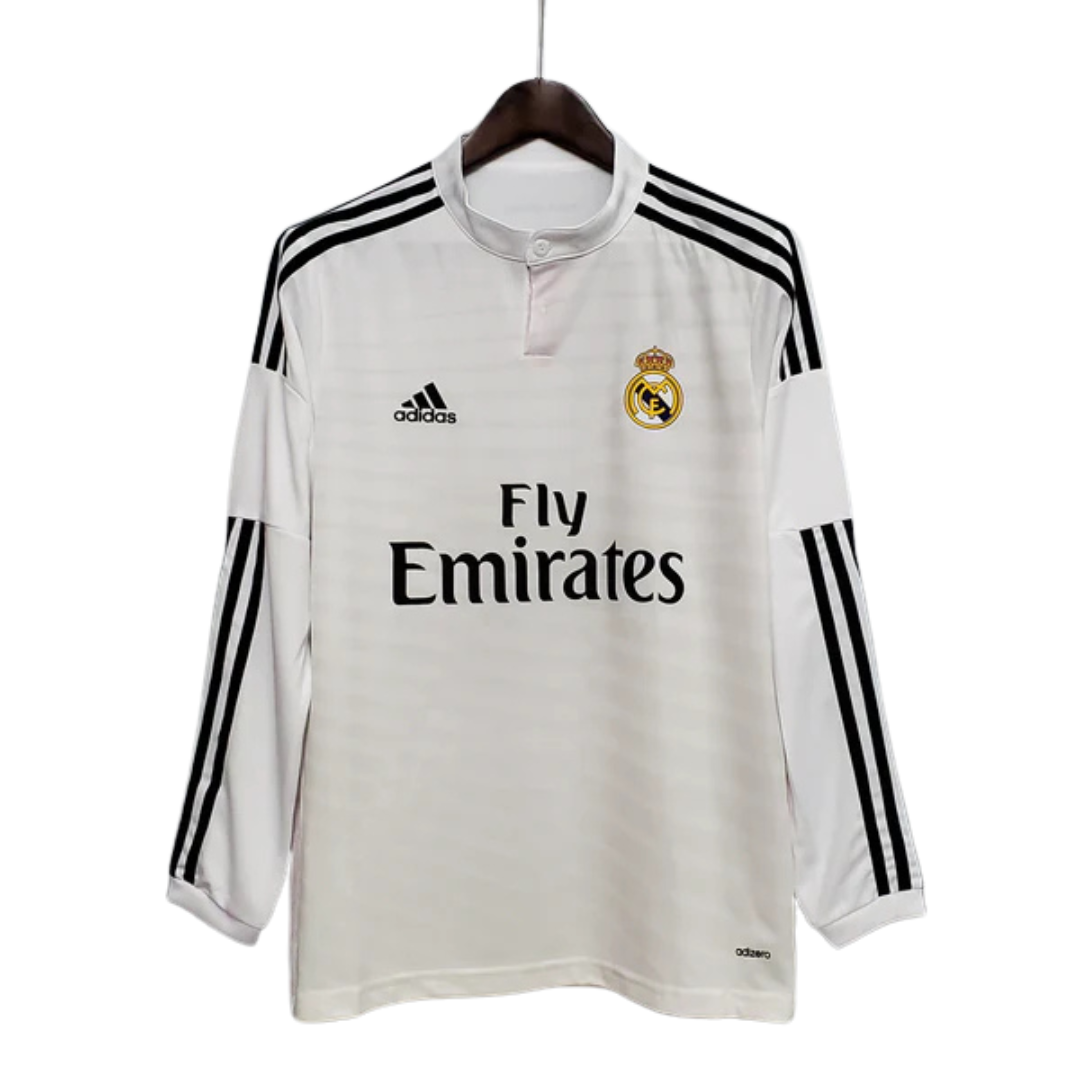 Camisa Manga Longa Real Madrid 14/15 Adidas - Branco