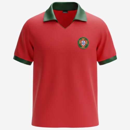 Camisa  Portugal Home NIke 1972 Retrô- Vermelha