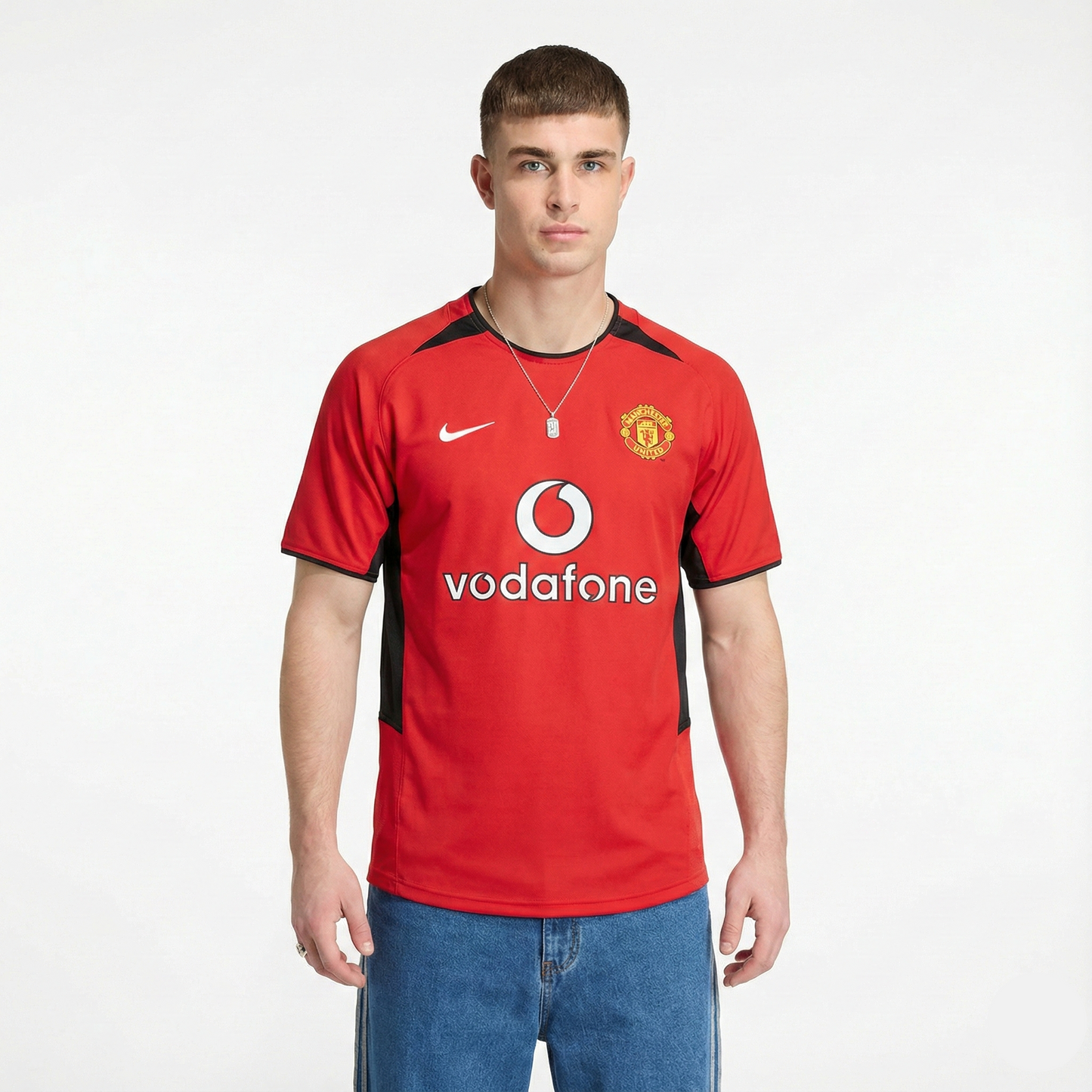 Camisa Retrô Manchester United 2002/04 I