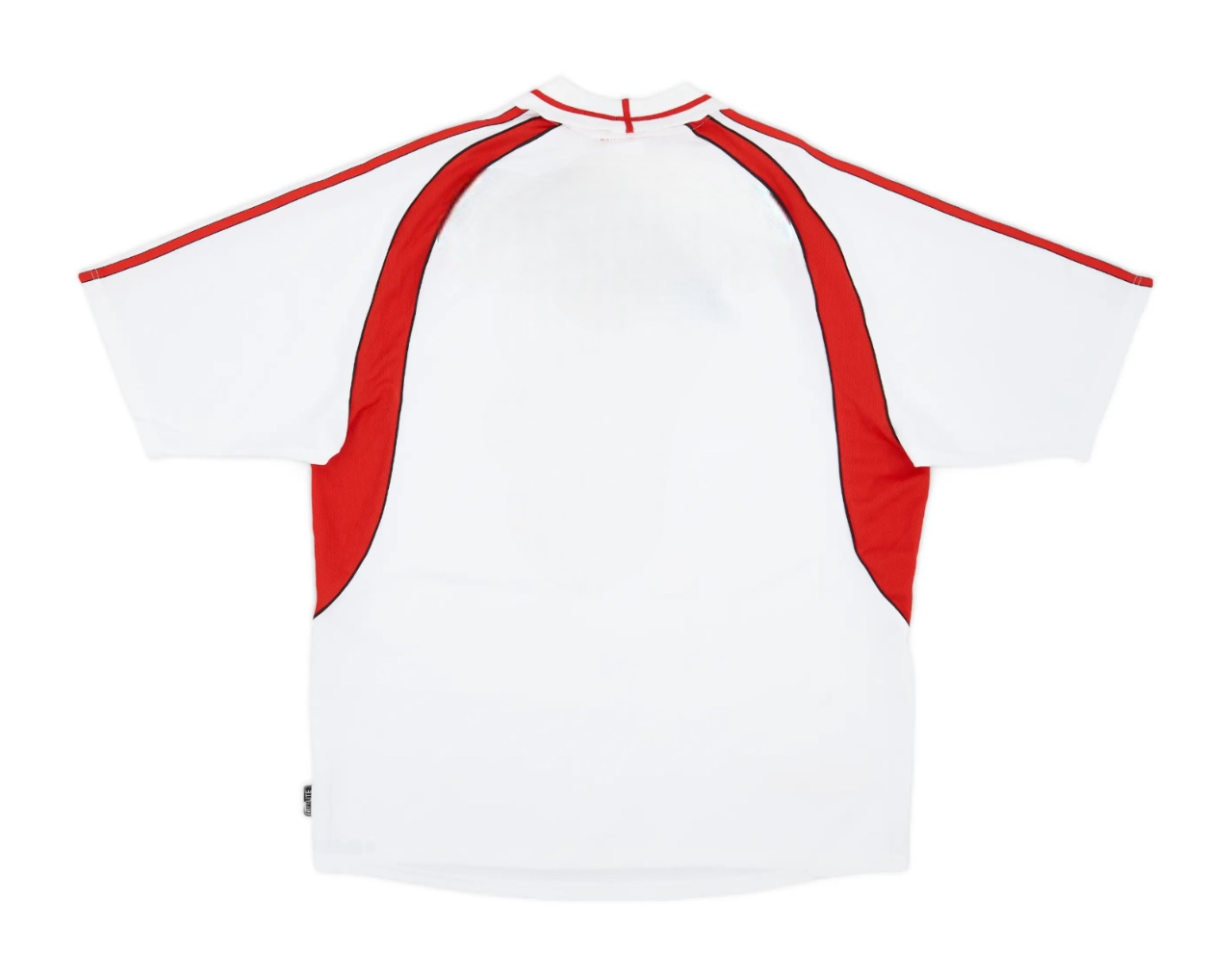 Camisa Retrô AC Milan Away 2001/02 Masculino Adidas - Branco e Vermelho