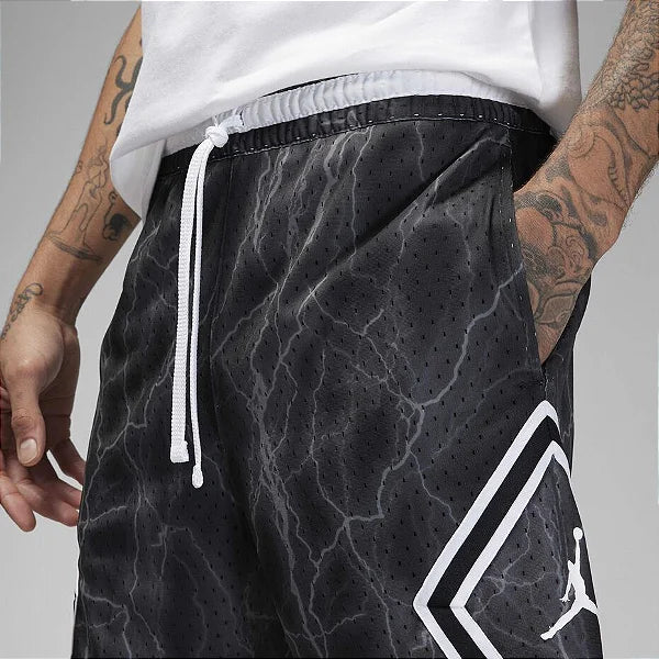 Shorts Jordan Diamond Black White