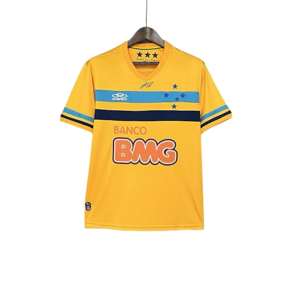 Camisa Cruzeiro Goleiro Retrô 2014/15 Amarela - Olympikus