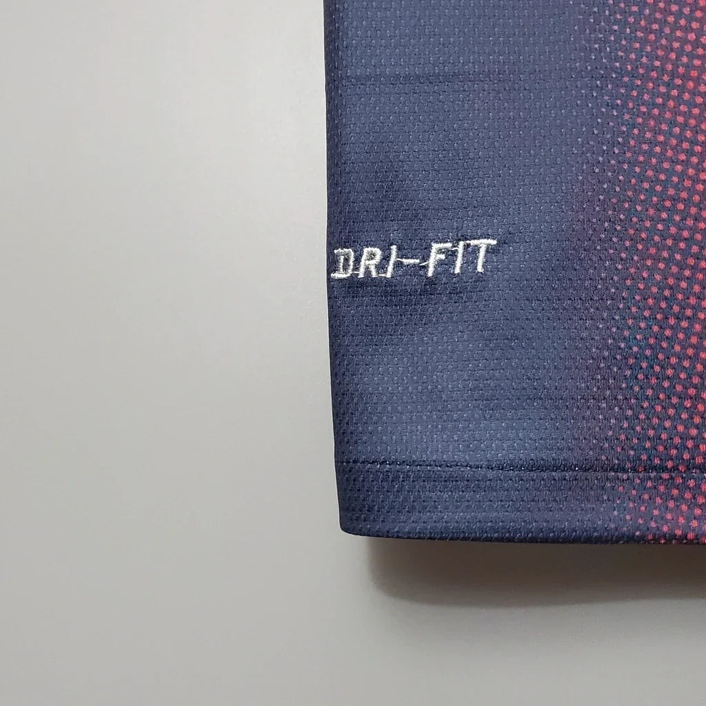 Camisa Retrô Barcelona Nike 2012/13  Masculino Azul Grená