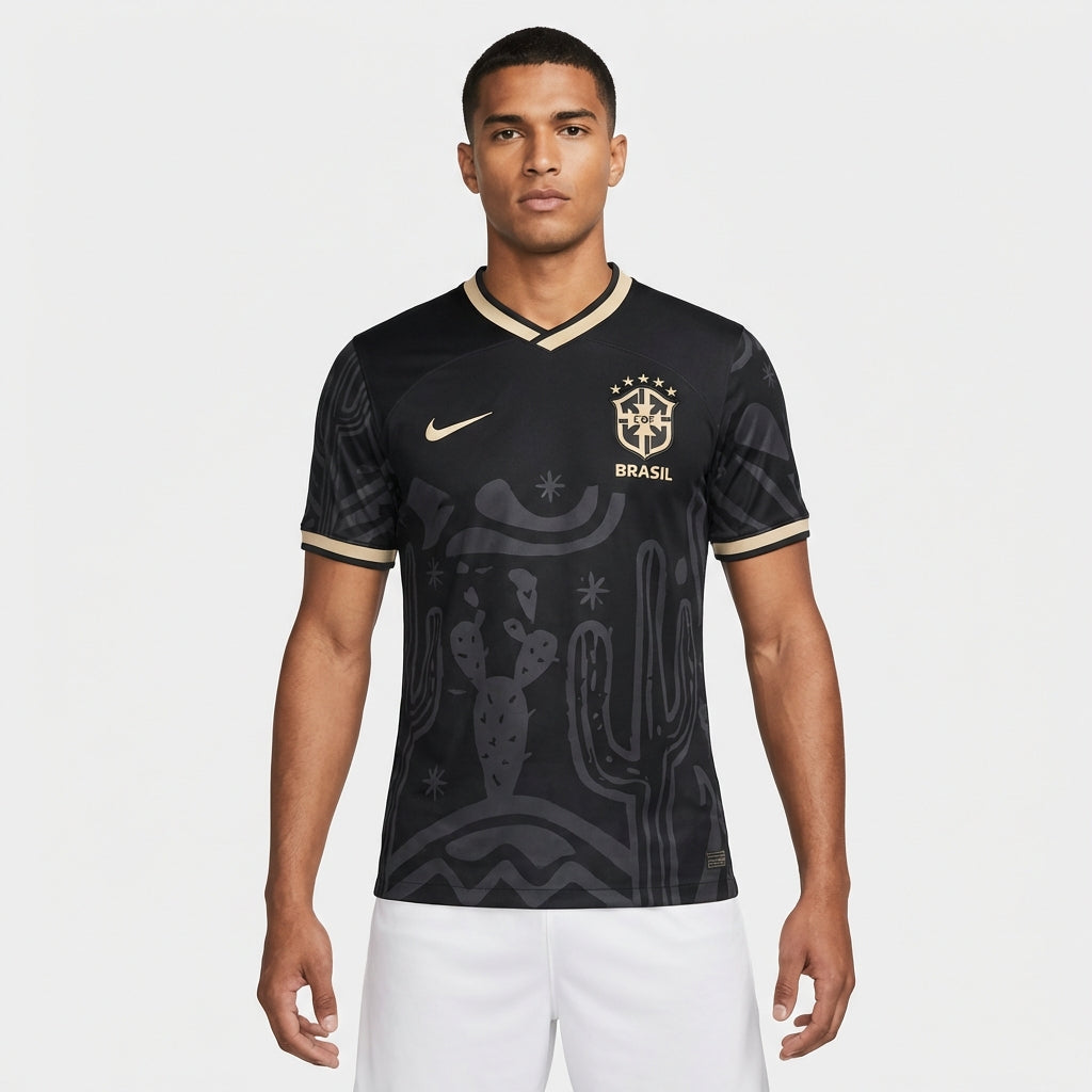 Camisa Nike Brasil Black 2022