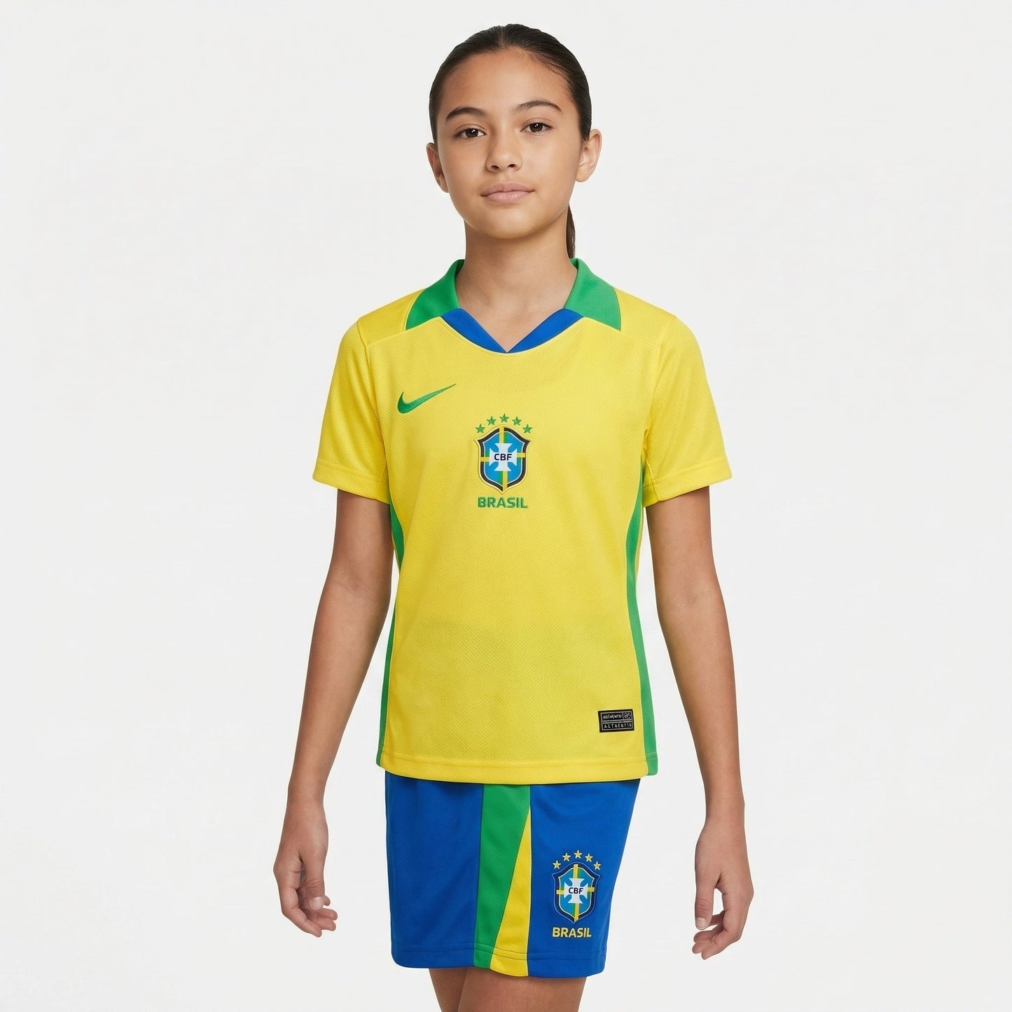 Conjunto Infantil Brasil Feminina  2023/2024